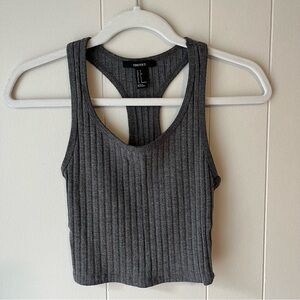 ❤️‍🔥SALE❤️‍🔥 forever21 | Ribbed Crop Tank Top
